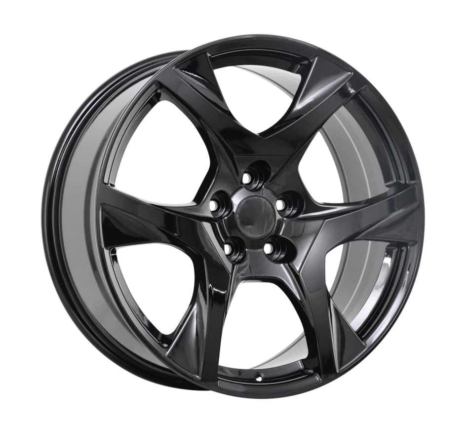 4 GEN-F2 CLUBSPORT R8 20 INCH GLOSS BLACK RIMS 20x8.5" & 9.5 (STAGGERED) VE VF ONLY - GLOSS BLACK