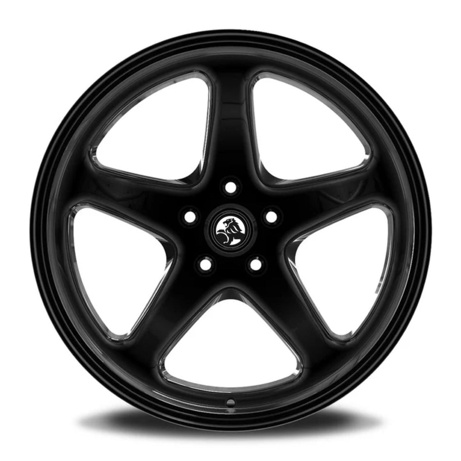 4 WALKY WHEELS BIG BRAKE 20x8.5" & 9.5 (STAGGERED) ALL COMMODORE- GLOSS BLACK