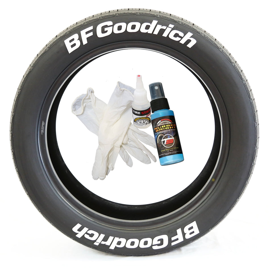 BF GOODRICH TYRE LETTERING KIT(adhesive included)
