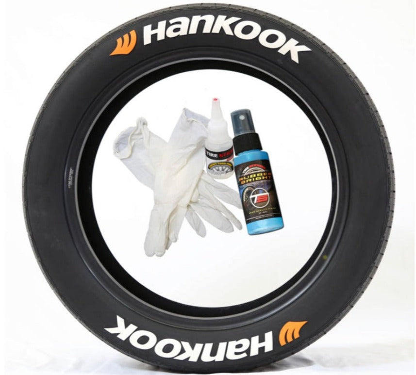 HANKOOK TYRE LETTERING KIT (adhesive included)
