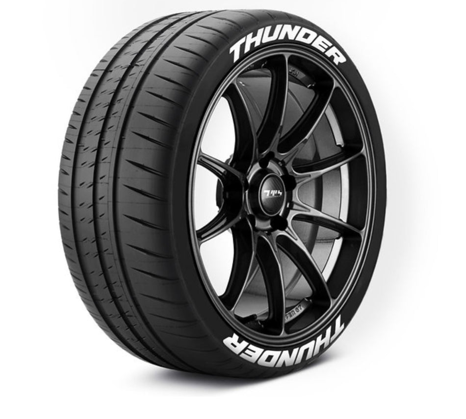 THUNDER TYRE LETTERING KIT(adhesive included)