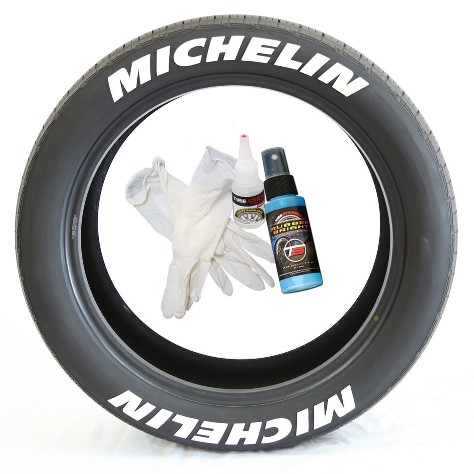 MICHELIN TYRE LETTERING KIT(adhesive included)